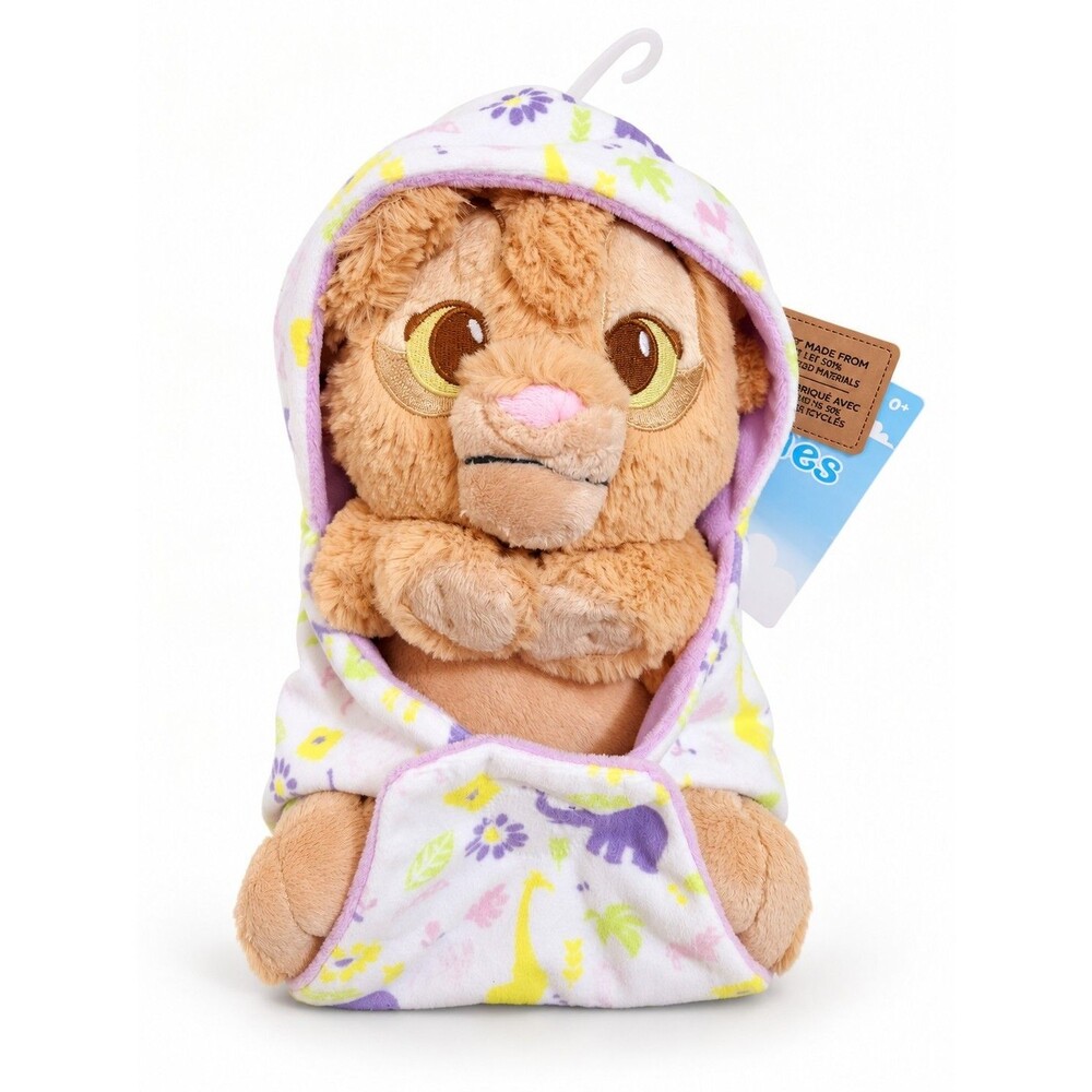 Disney Parks Babies Nala Lion King Plush Blanket Swaddle Pouch NWT 10" NEW